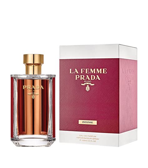 prada le femme intense|prada l'homme intense price.